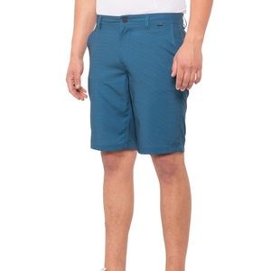 🆕 Hurley Hybrid Blue Walking Shorts 28 waist